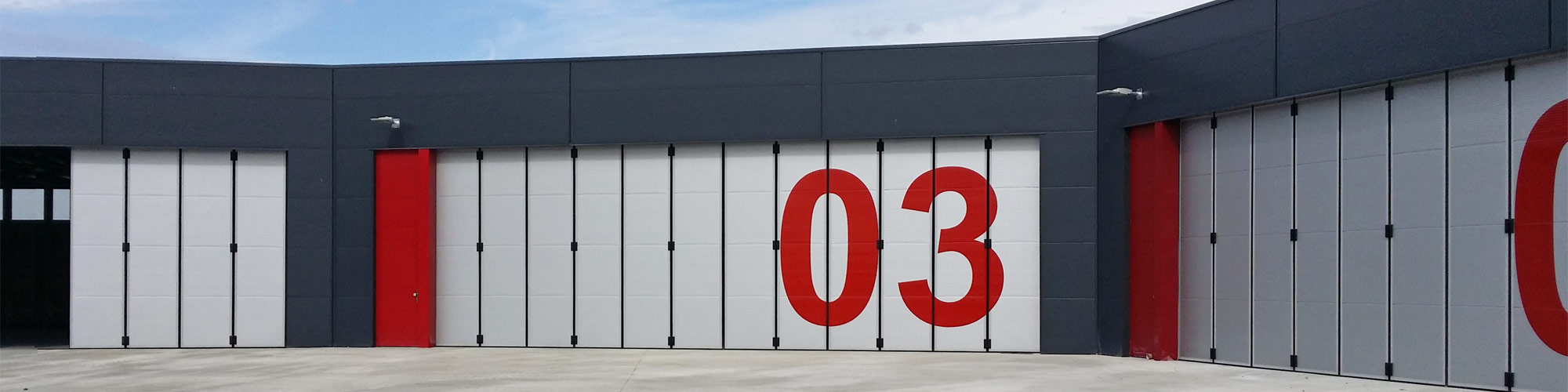 Hangárová a průmyslová vrata TRIDO